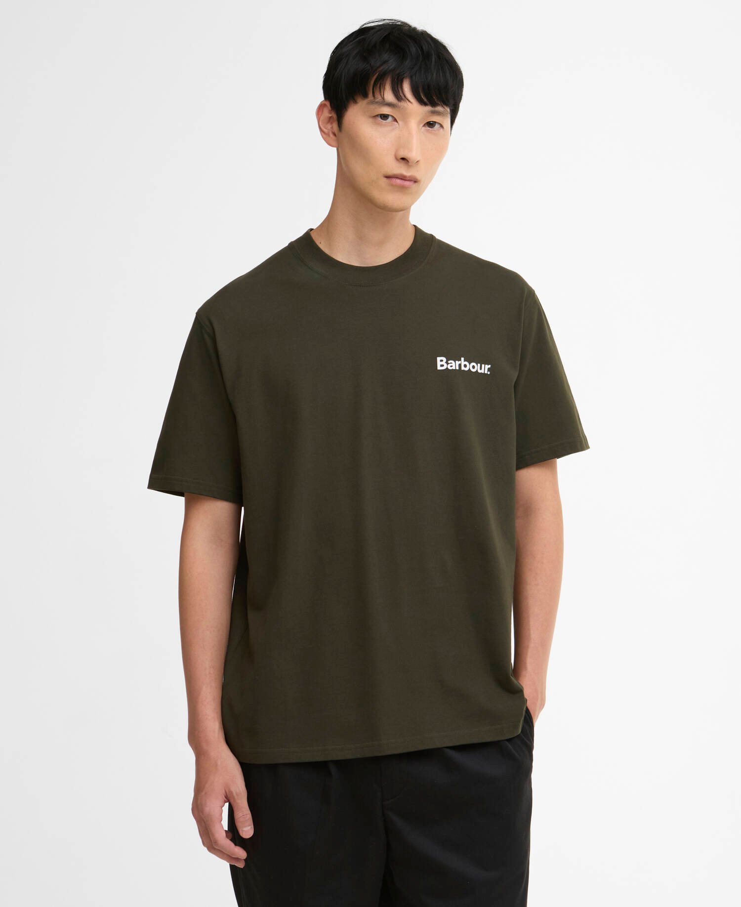 Crossby Archive Logo Oversized T-Shirt Sage image number 0