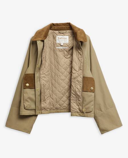 Phoebe Casual Jacket Military Brown
