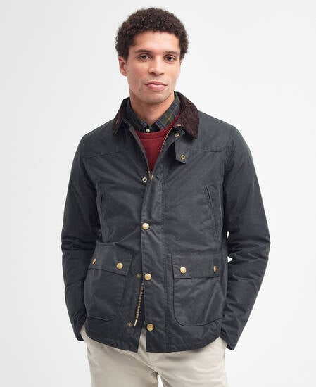 Reelin Waxed Jacket Sage