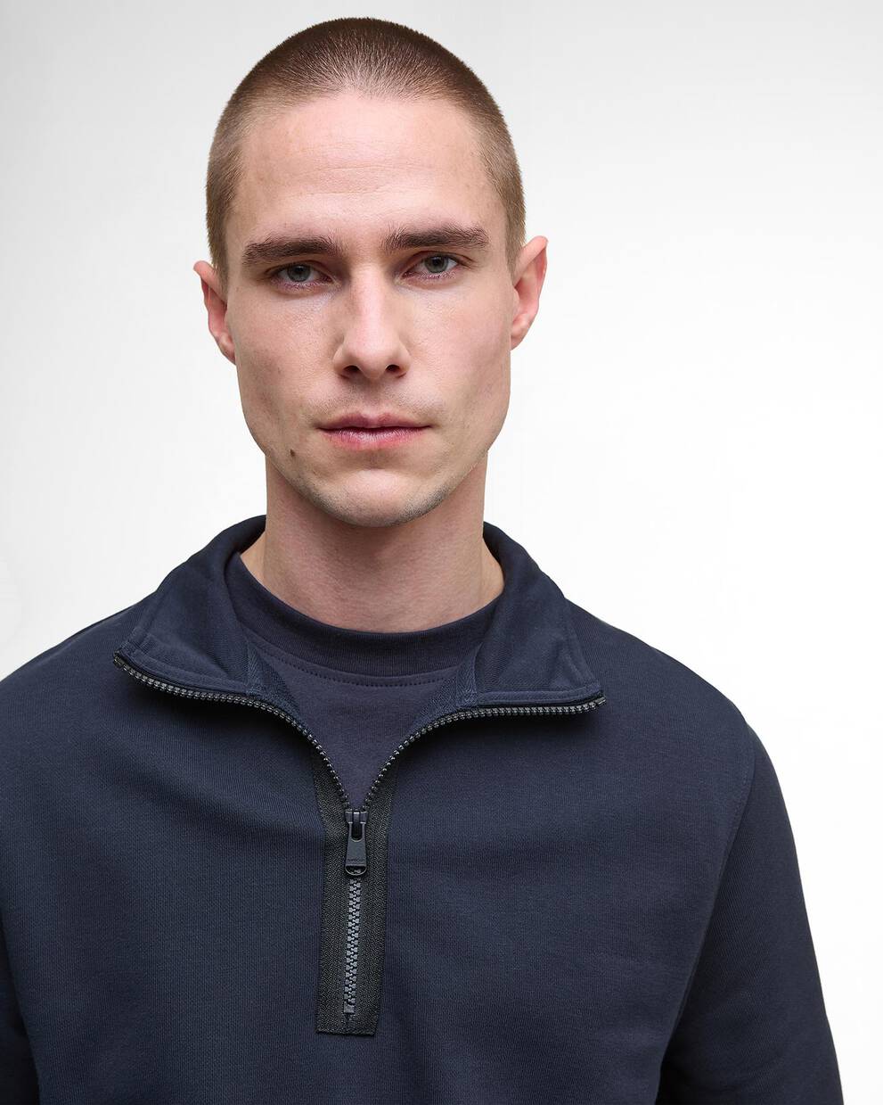 Outline Half-Zip Sweatshirt