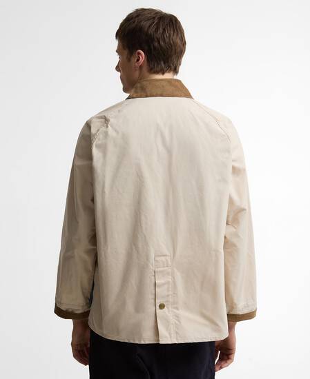 Paul Smith Loves Barbour Sugarlump Bedale Casual Jacket Oatmeal