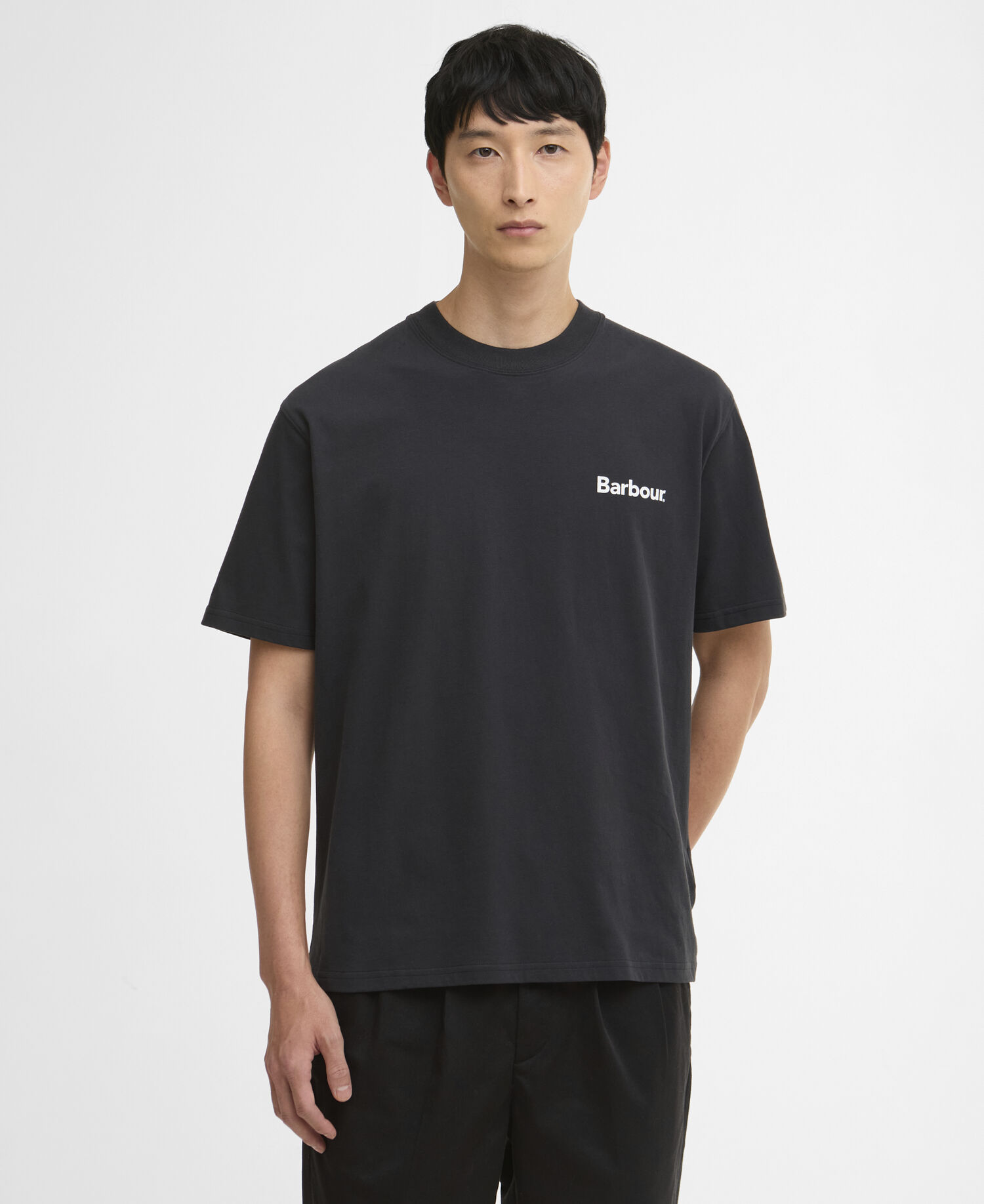 T-Shirt Crossby Archive Logo Oversized Black