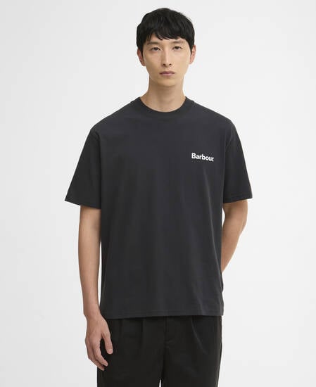 Crossby Archive Logo Oversized T-Shirt Black
