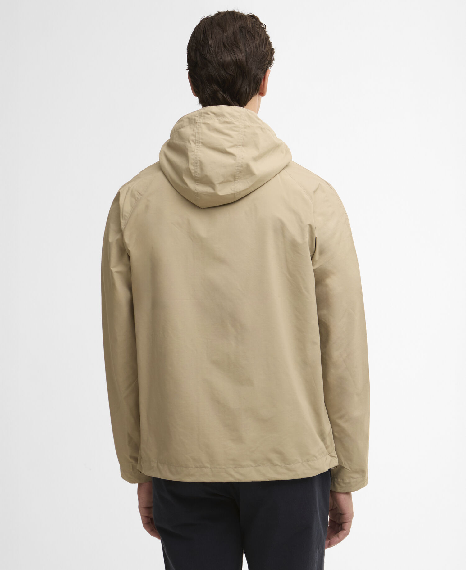 Jacke Modern Rokig Hooded Showerproof Washed Stone