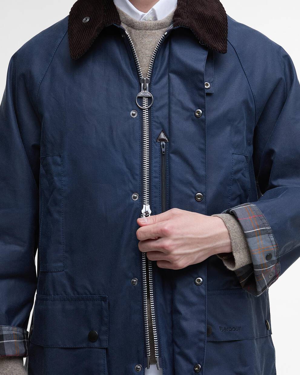 Oversized Beaufort Waxed Jacket