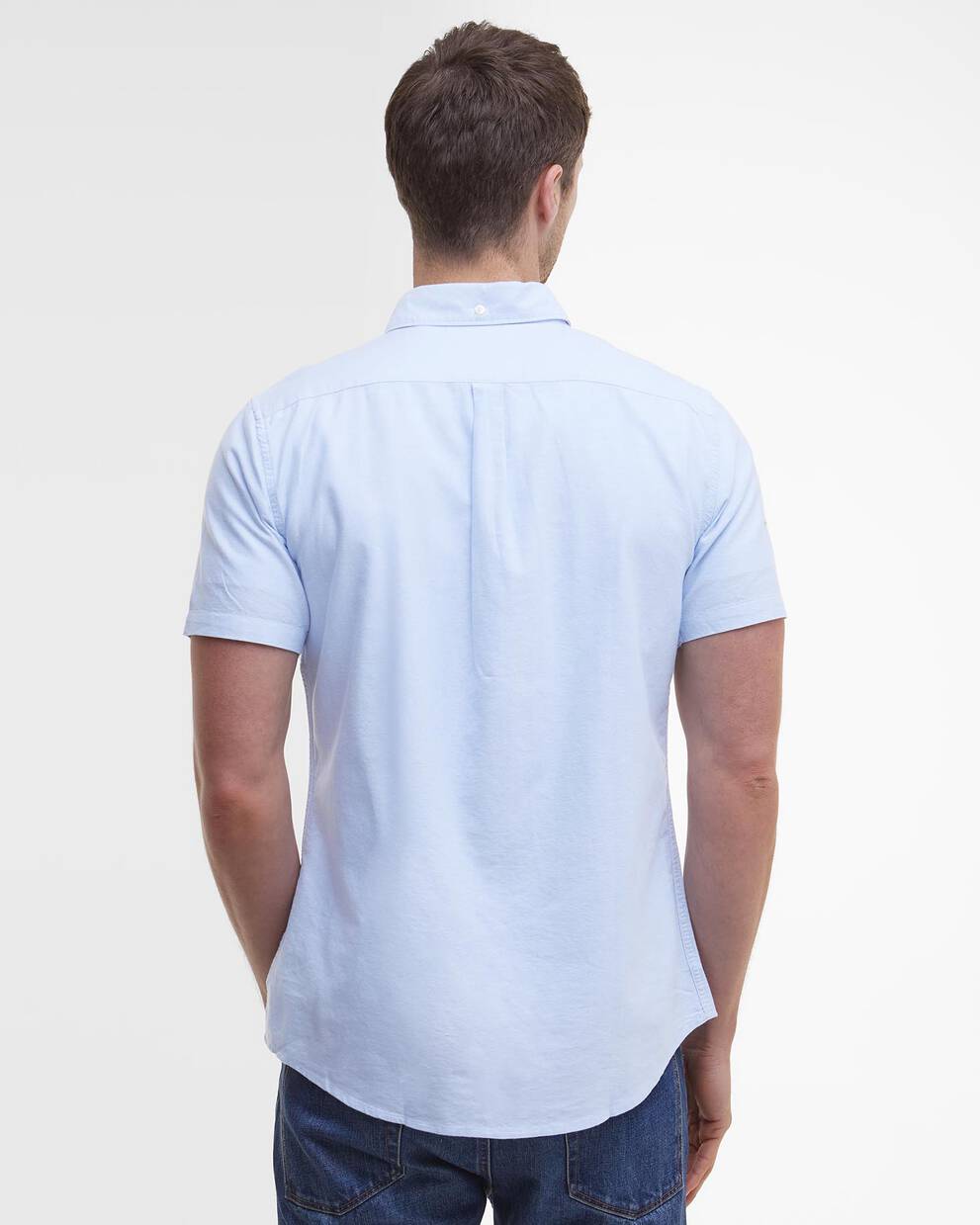 Oxtown Oxford Tailored Short-Sleeved Shirt