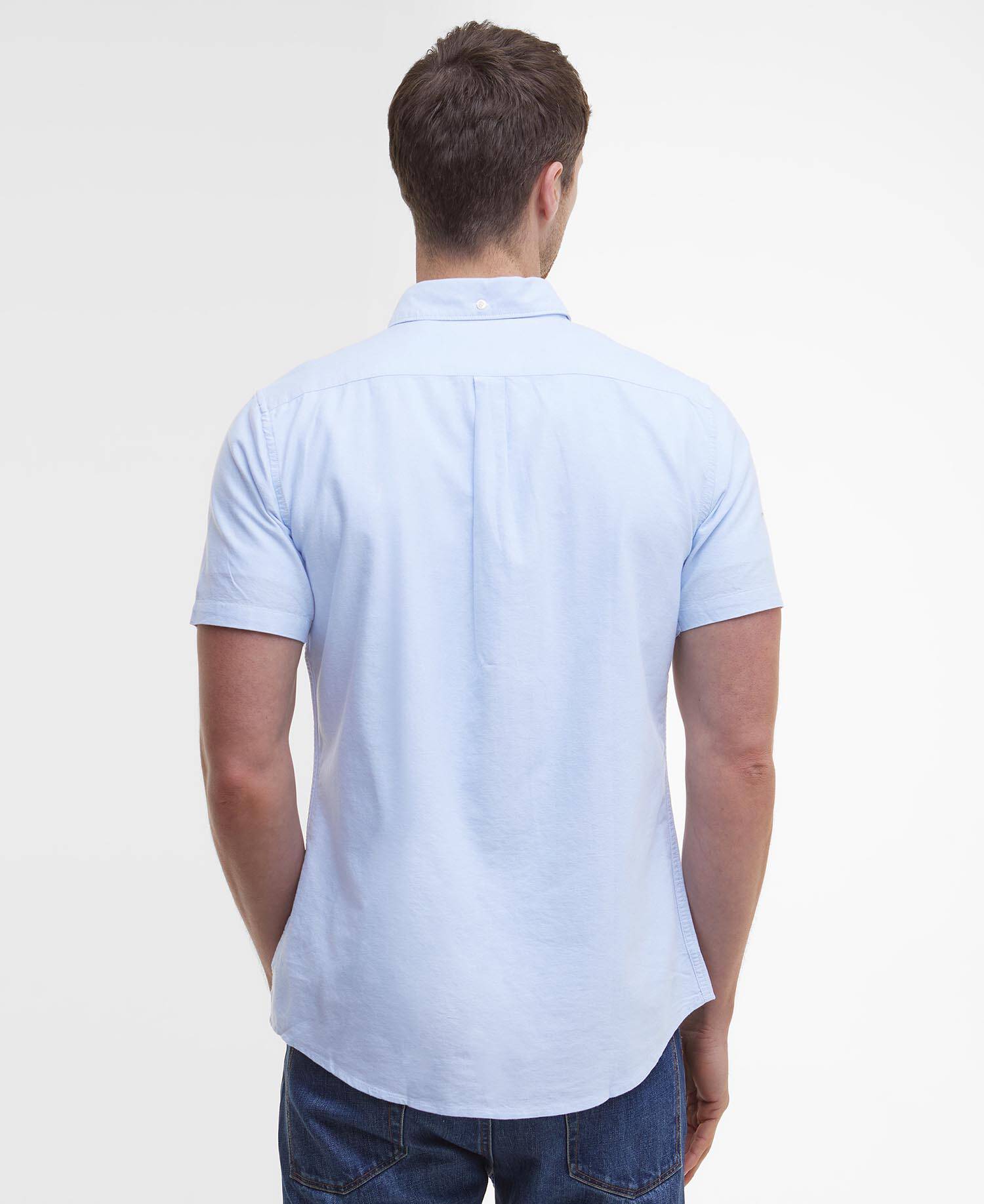 Oxtown Oxford Tailored Short-Sleeved Shirt image number 2