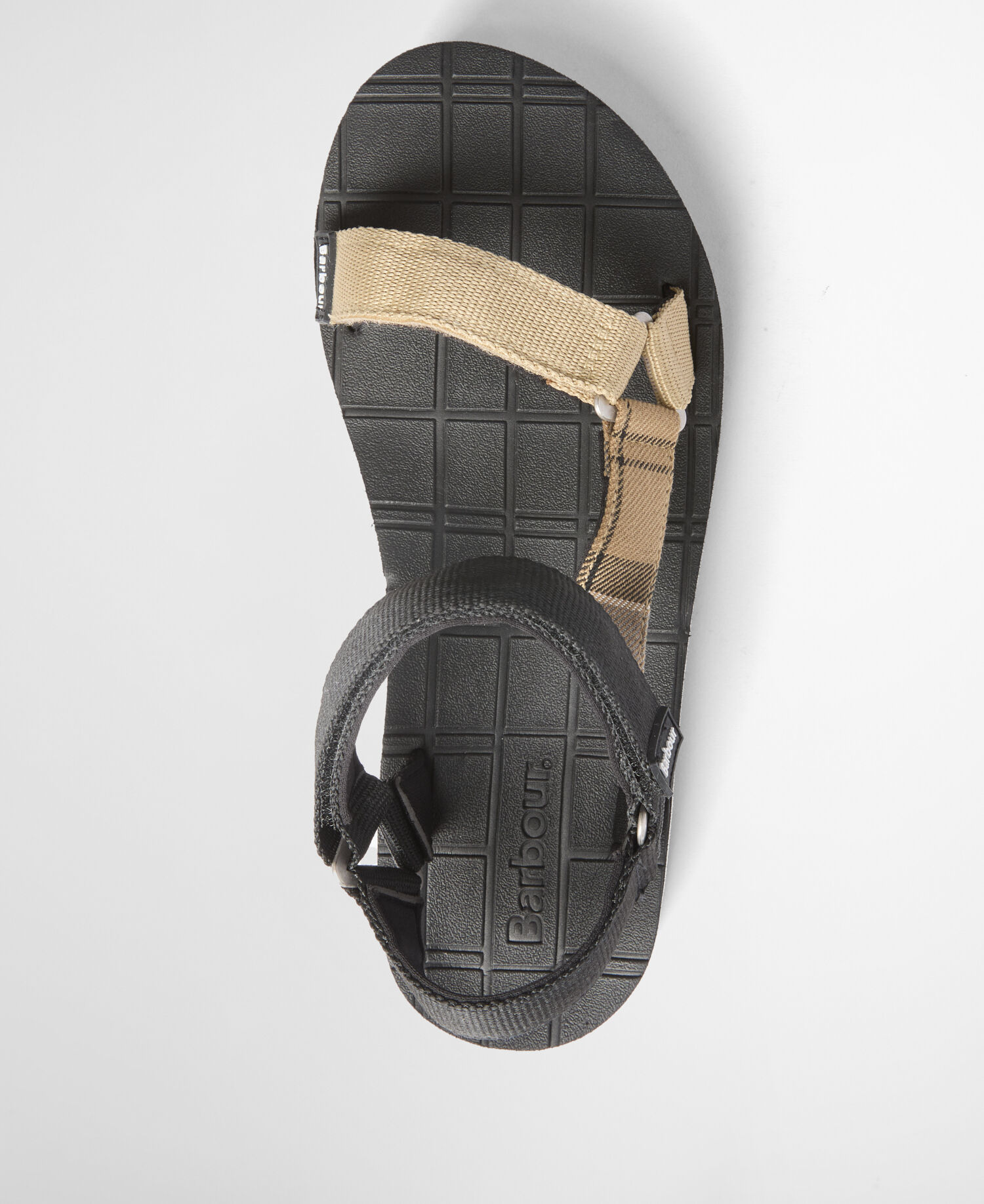 Mila Sandals Black/Dress Tartan