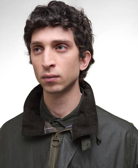 Editor Waxed Jacket Archive Olive