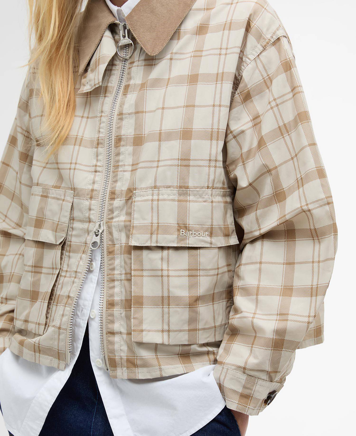 Giacca casual Myshall in tartan Mist Tartan image number 4