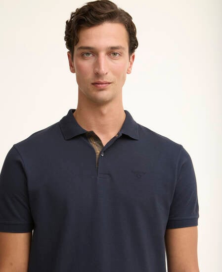 Pima Cotton Tailored Polo New Navy