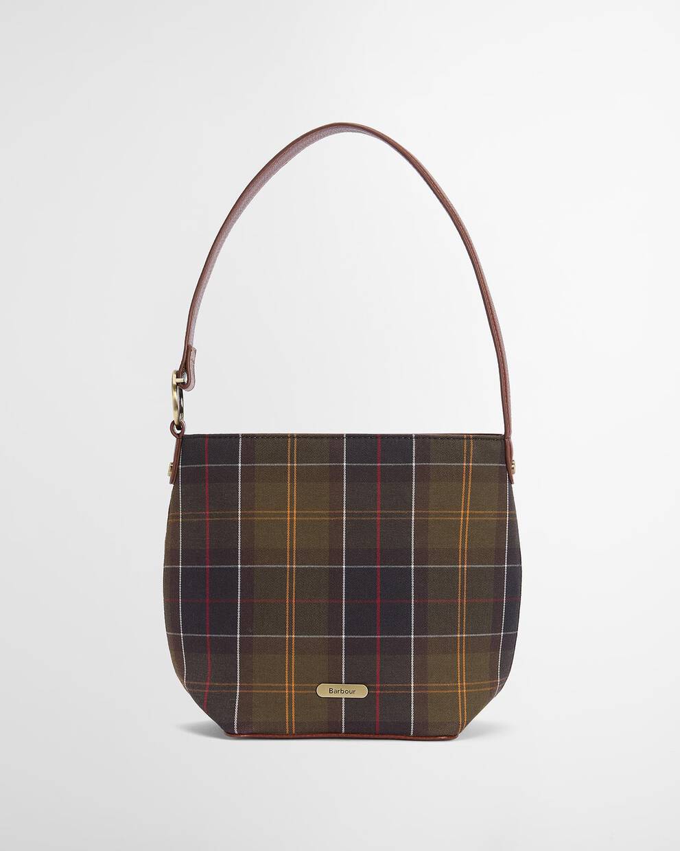 Cedar Tartan Bucket Bag