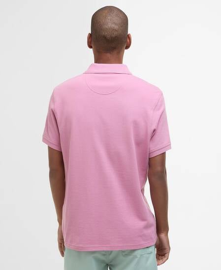 Sports Short-Sleeved Polo Shirt True Pink