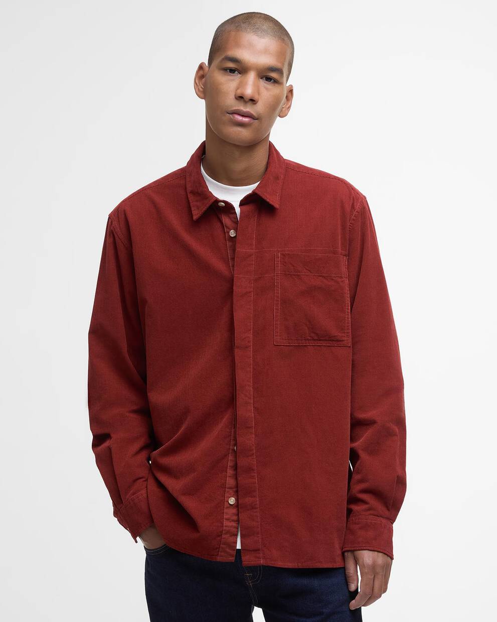 Haltcliff Cord Relaxed Shirt
