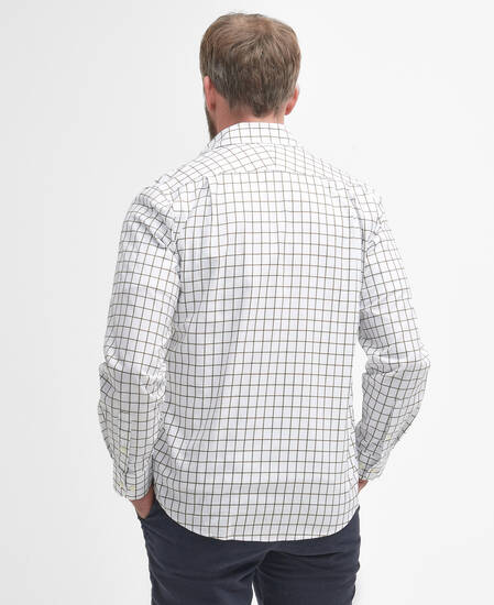 Hanstead Country Active Regular Long-Sleeved Shirt Mid Olive