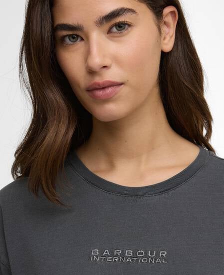 Kleid Lyra Midi Washed Black