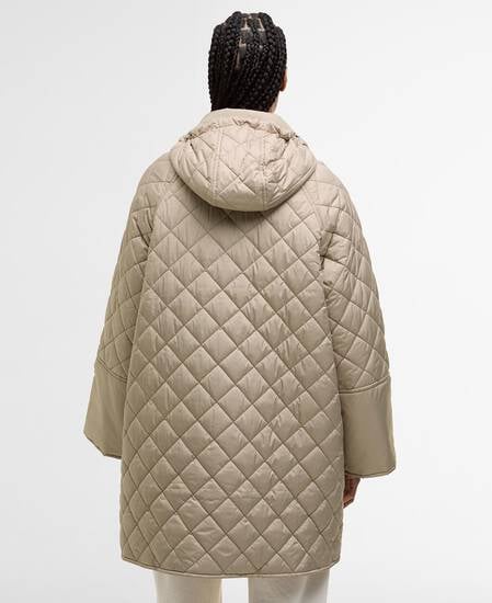 Cara Quilted Jacket Honey/Ancient Poplar