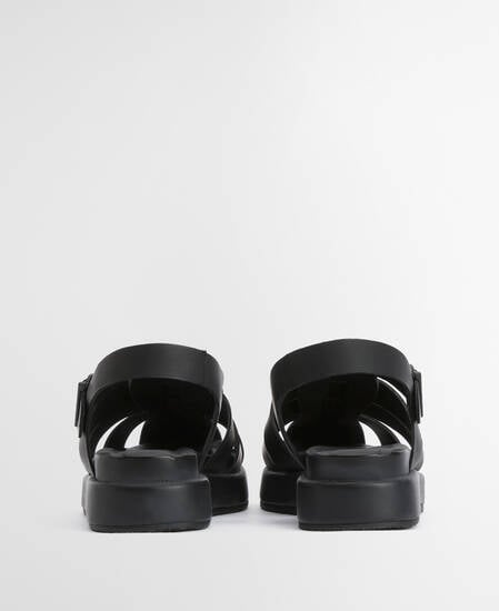 Hindburn Fisherman Sandals Black