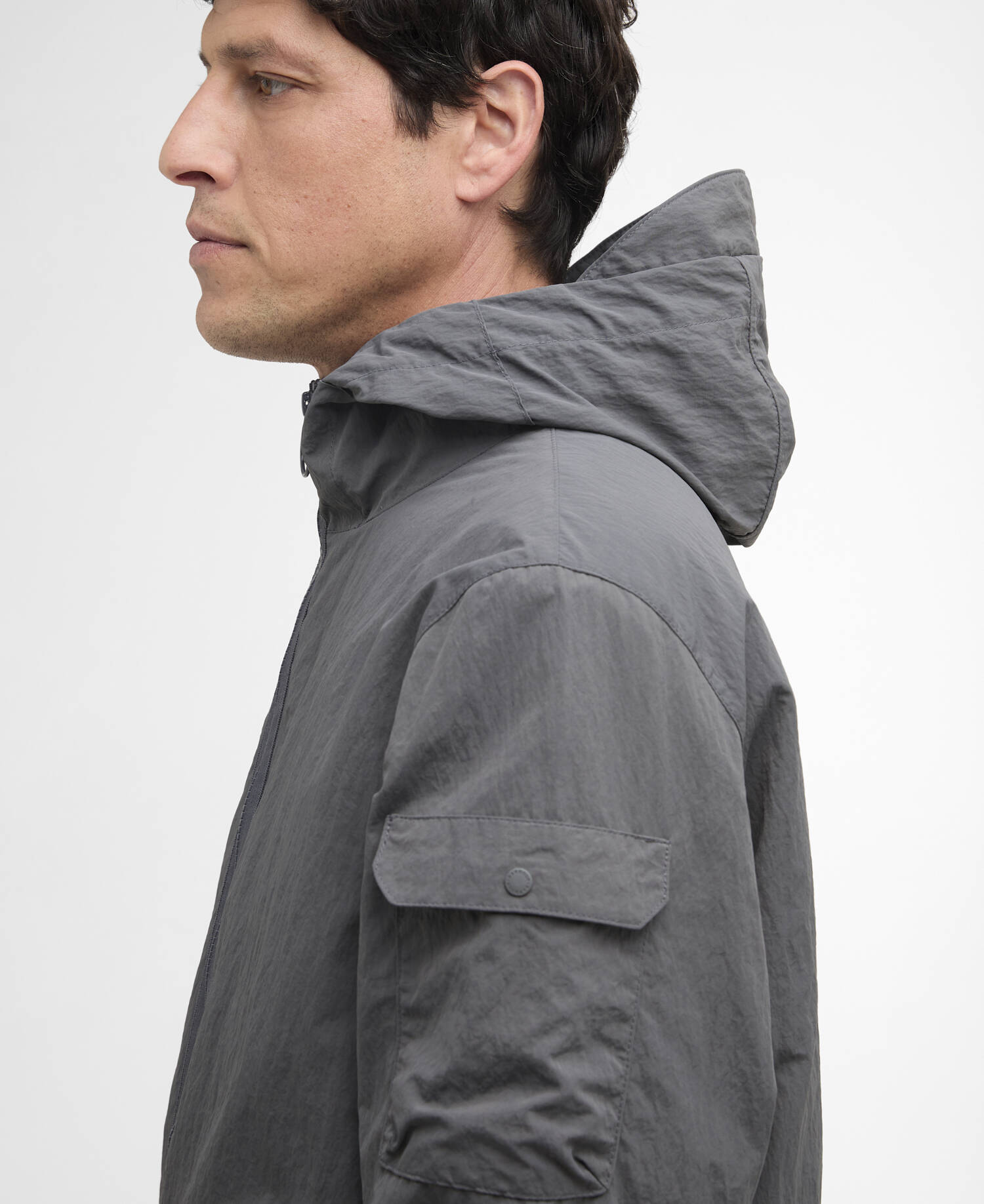 Re-Engineered Argyll Showerproof Jacket Asphalt image number 3