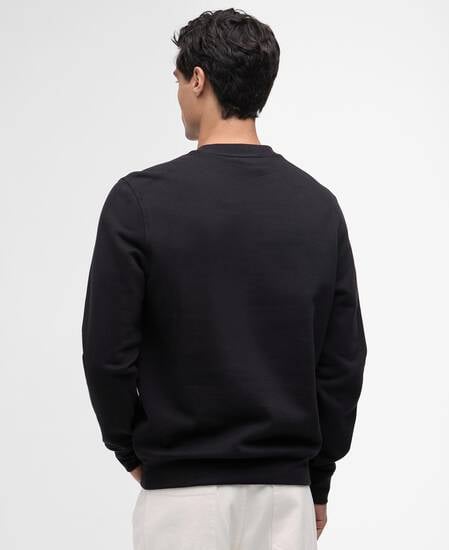 Essential Graphic Crew Sweatshirt Black