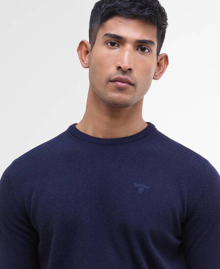 Essential Crew Neck Jumper Classic Navy