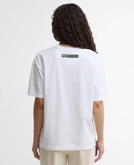 Paul Smith Loves Barbour Tenby T-Shirt White