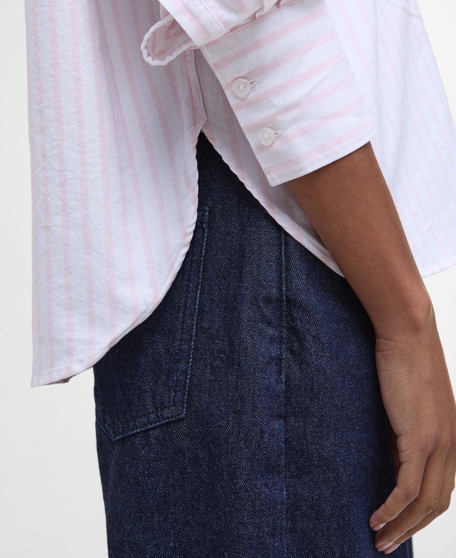 Camicia Lavensdale con motivo a righe dalla vestibilità comoda image number 4