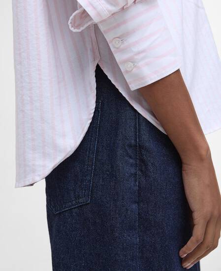 Lavensdale Striped Relaxed Shirt Pink Stripe