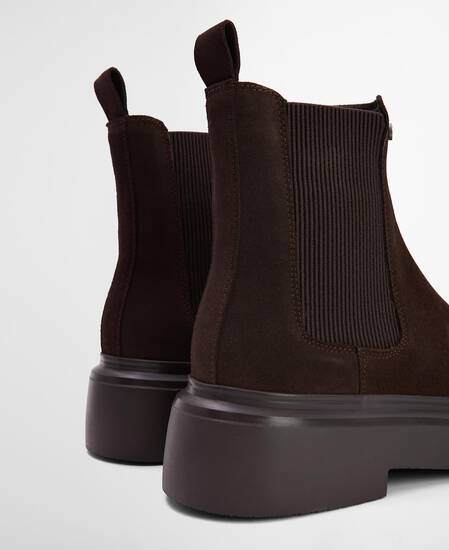 Celina Chelsea Boots Espresso Suede