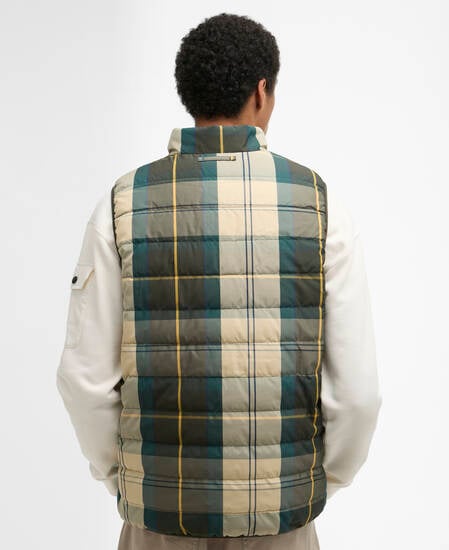 Reversible Tartan Puffer Gilet Ancient Tartan