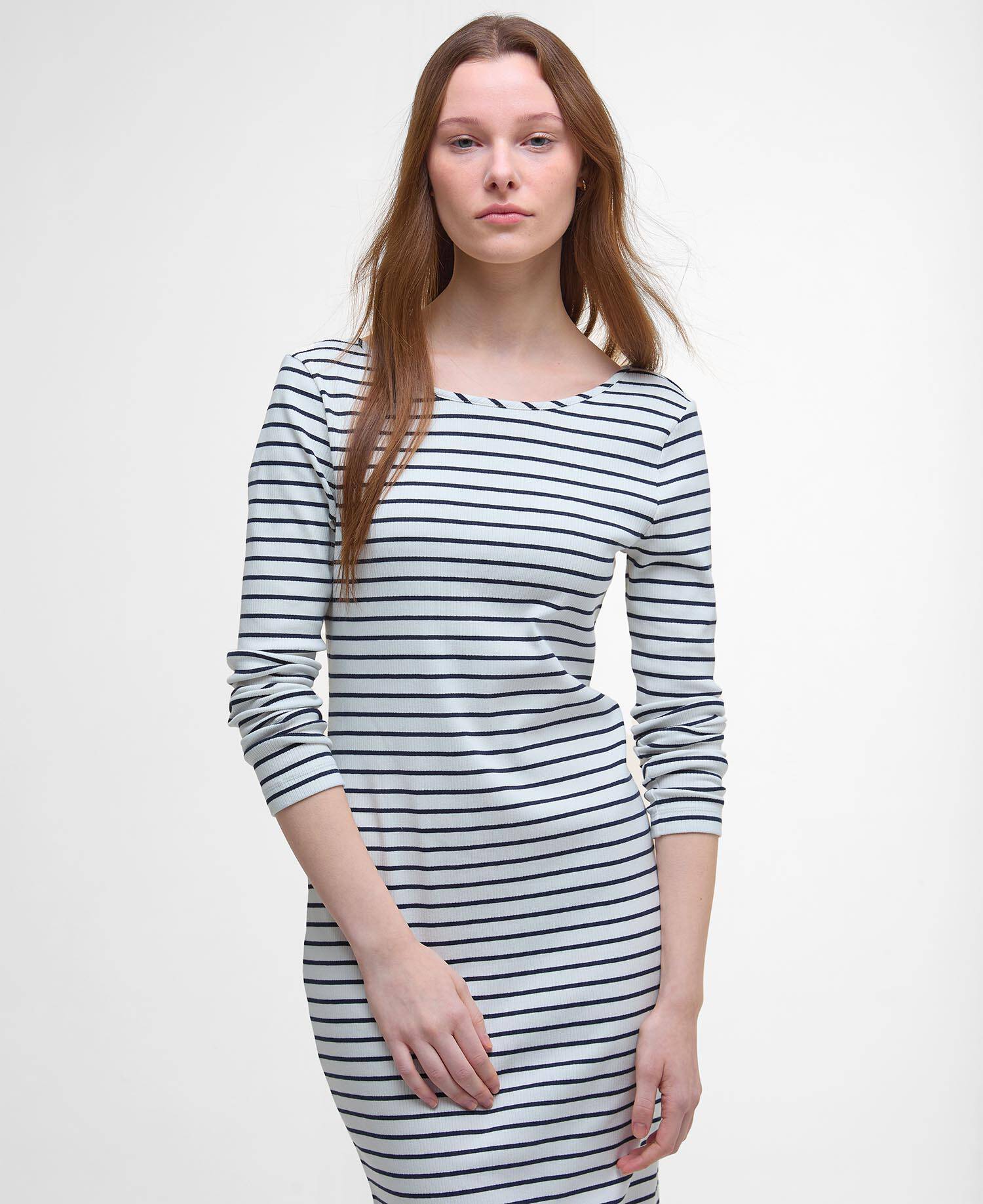 Blake Striped Midi Dress image number 3