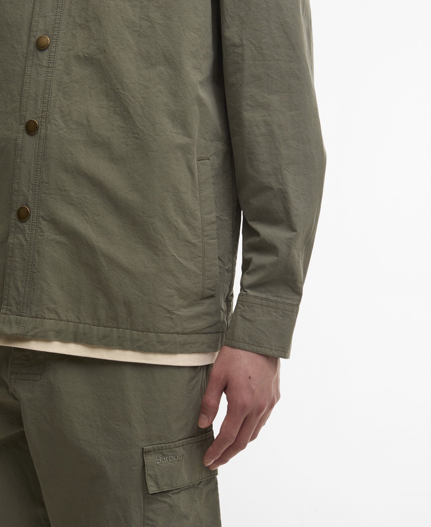 Overshirt Spey Poplin Archive Olive