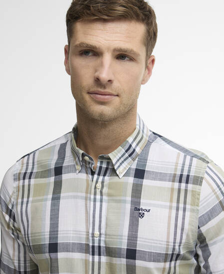 Kidd Tailored Long-Sleeved Shirt Laurel Green