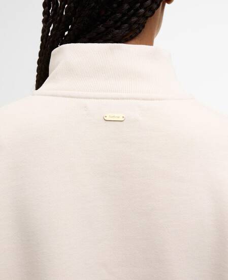 Maglione con zip corta Sara Oat