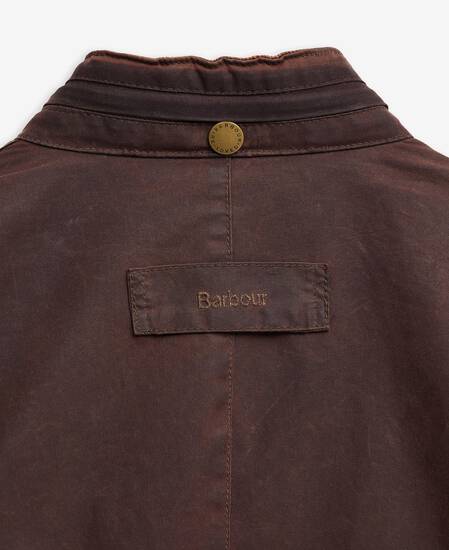 Barbour Re-Loved Corbridge Waxed Jacket - Size XL Rustic