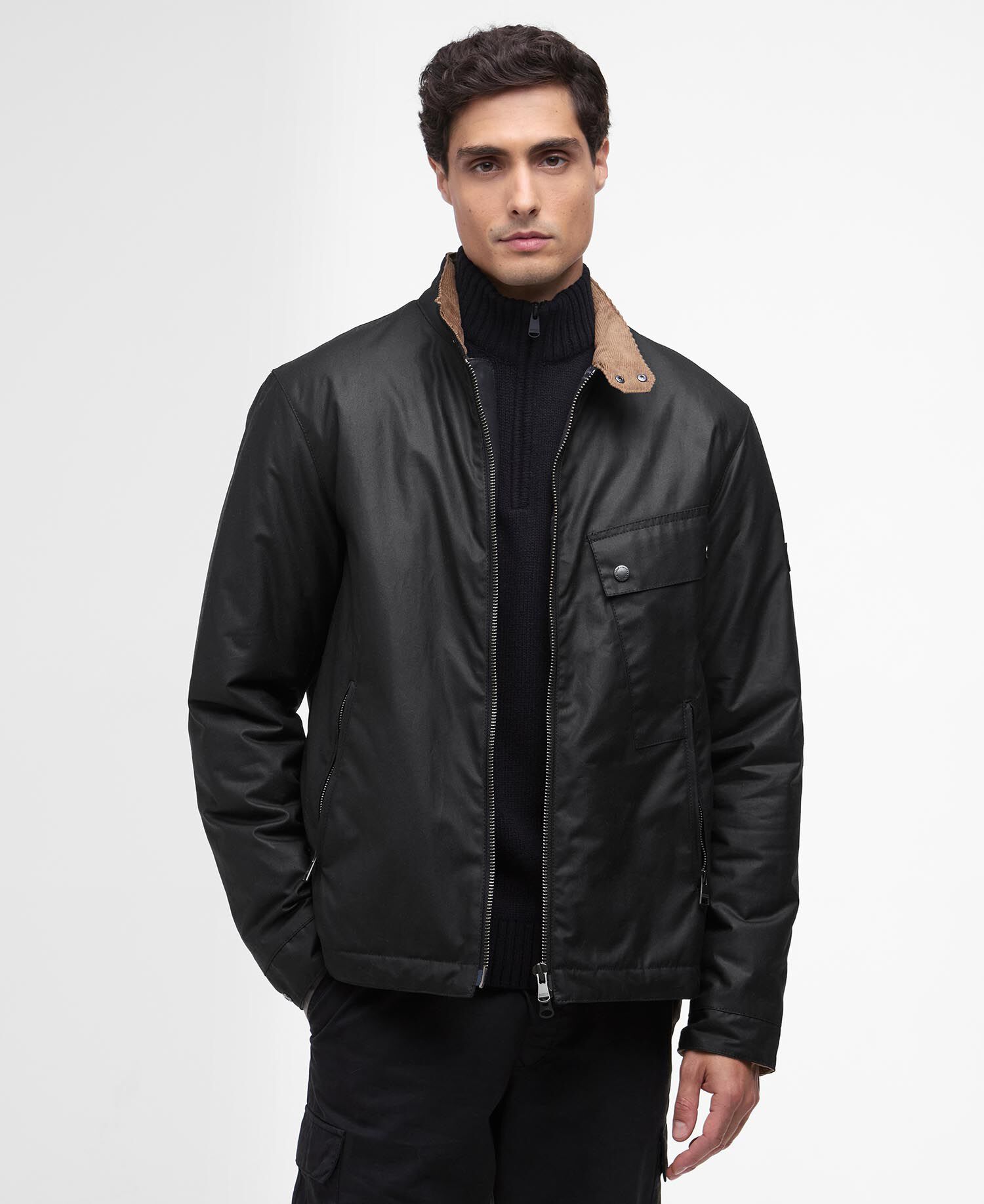 Wachsjacke Chard Black