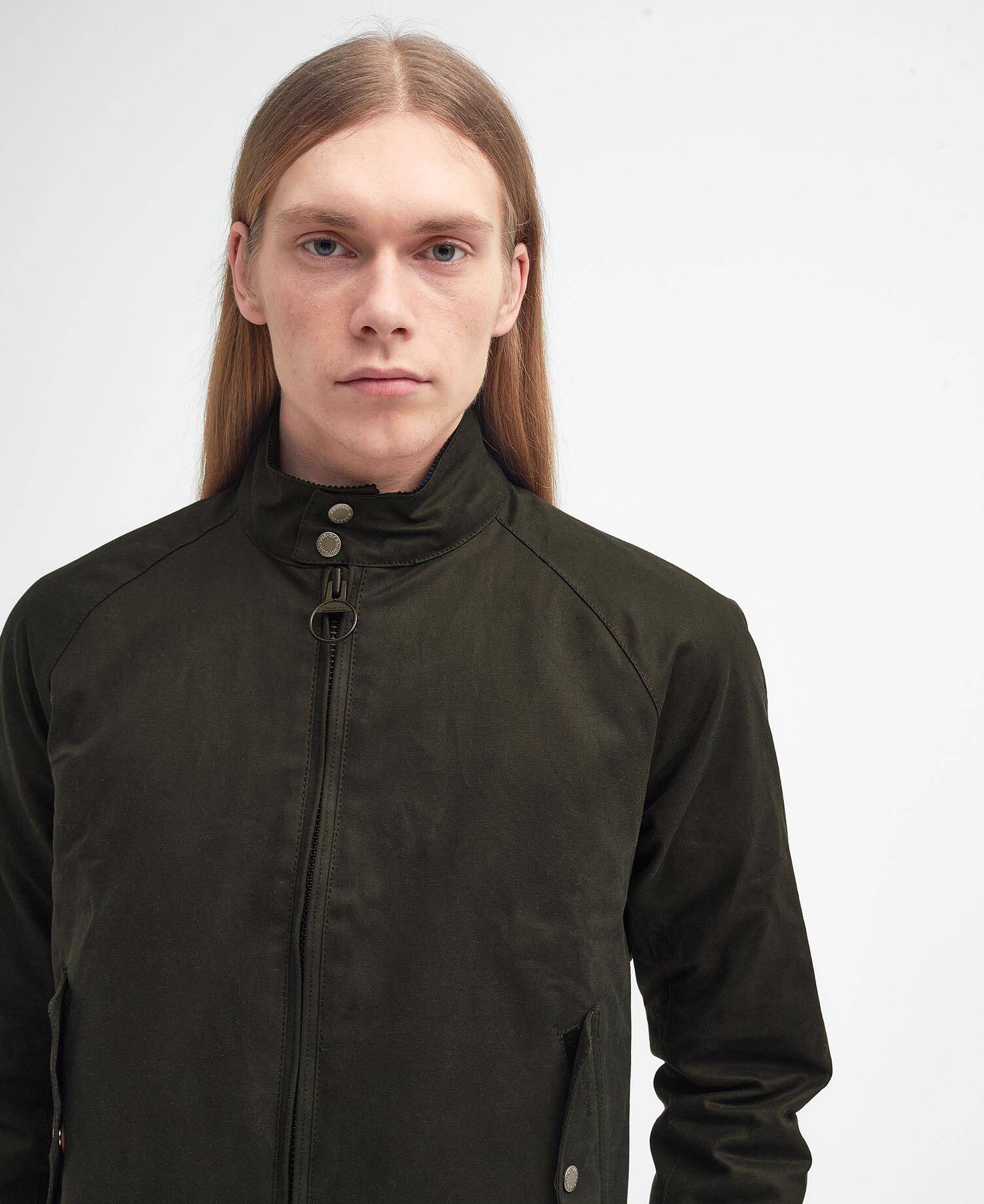 Barbour x Baracuta Wachsjacke Porton Harrington image number 3