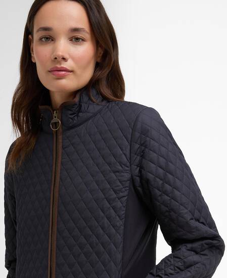 Basswood Quilted Jacket Dark Navy