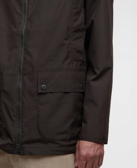Domus Waterproof Jacket Black Oak