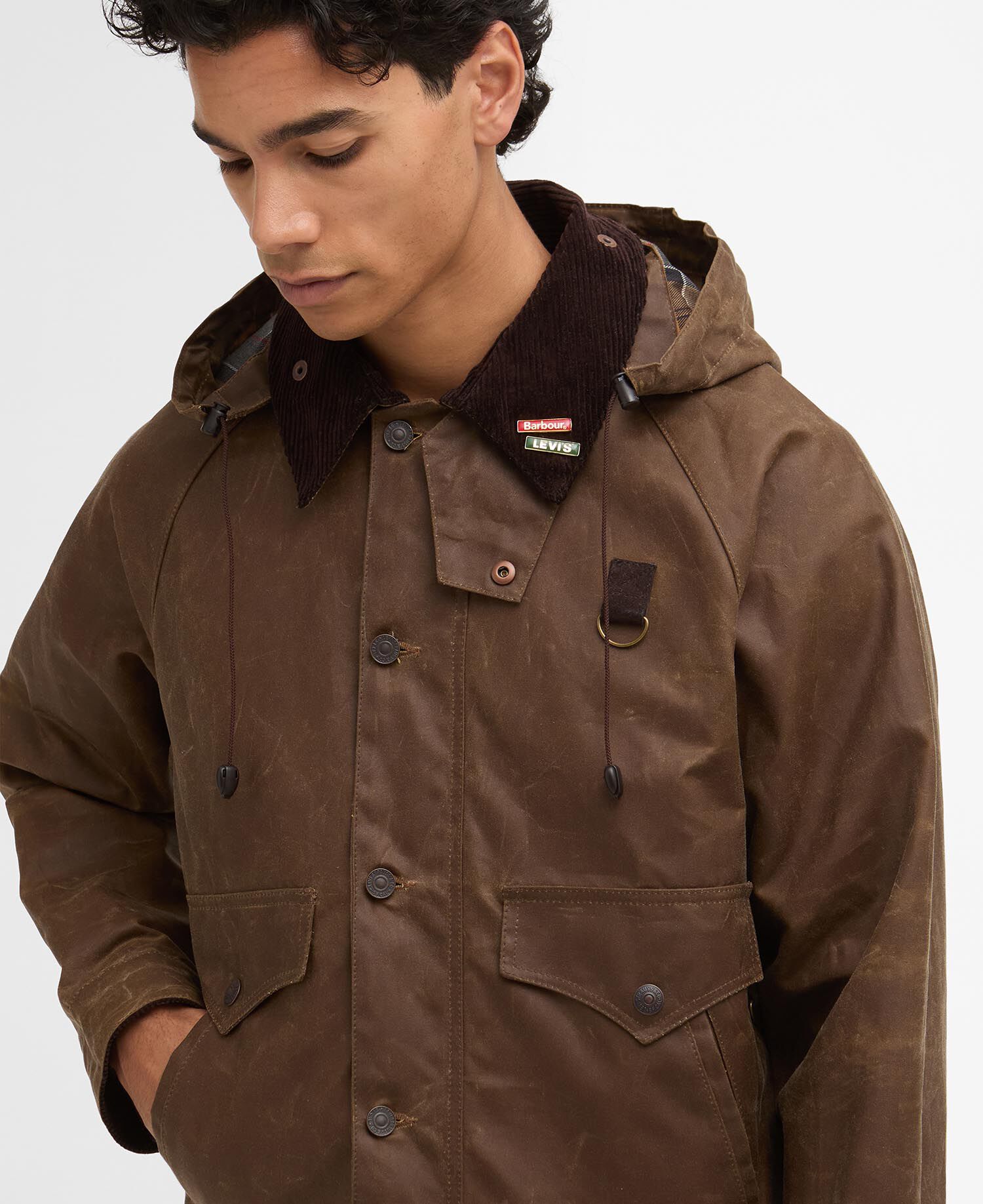 LECHOPPE × Barbour Barbour Brindle Wax Jacket | Bloomingdale's