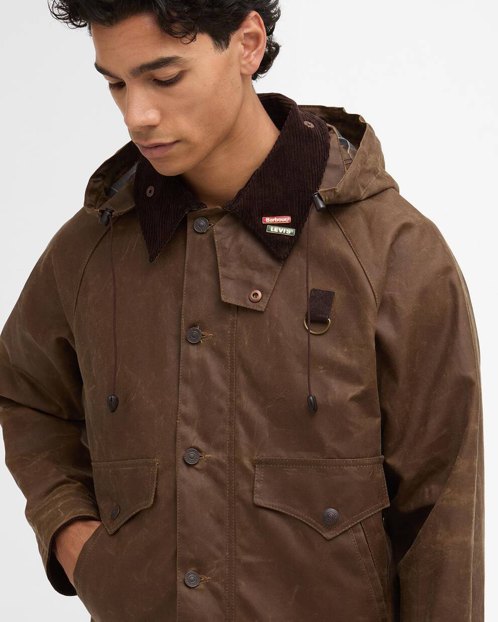 Barbour x Levi's Spey Waxed Jacket