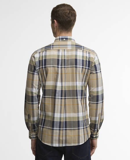 Newbridge Long-Sleeved Tailored Shirt Stone