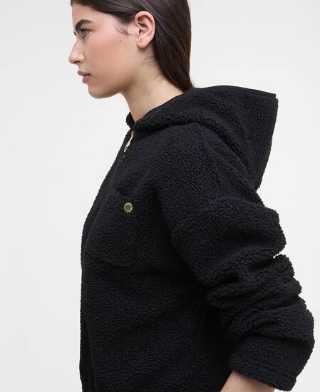 Lola Fleece Hoodie Black