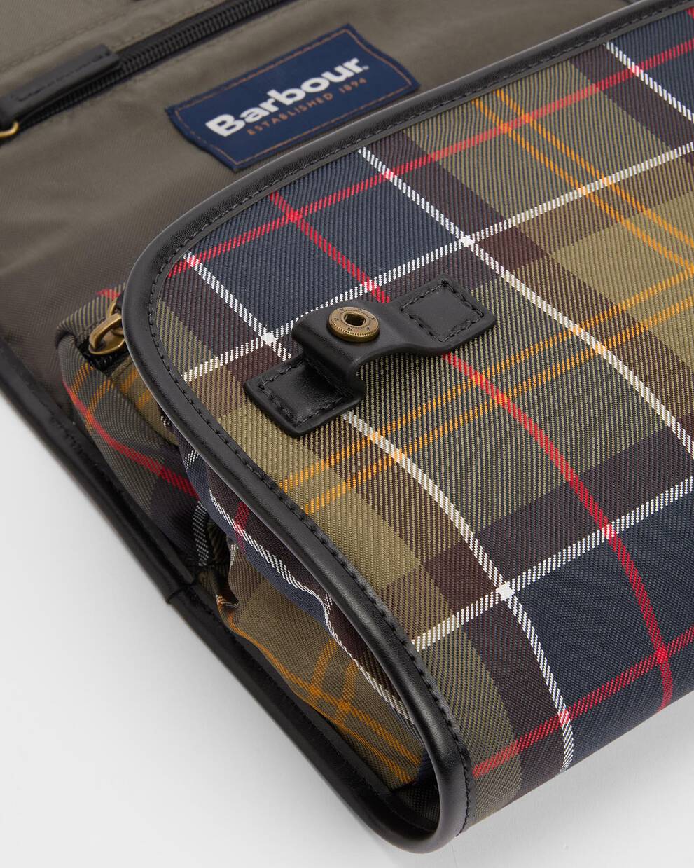 Tartan Hanging Washbag