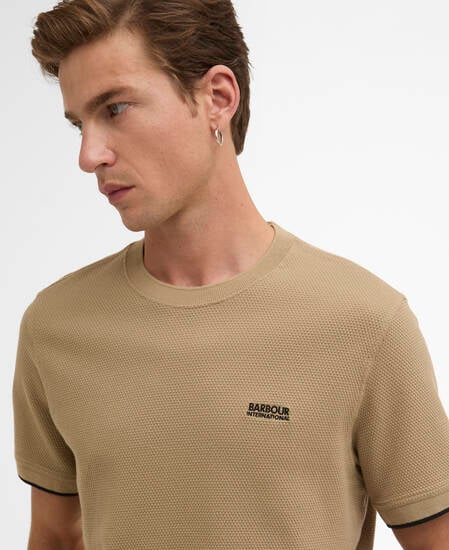 Eamon Pique T-Shirt Coriander