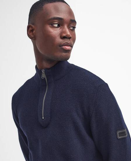 Crawley Half-Zip Jumper Classic Navy