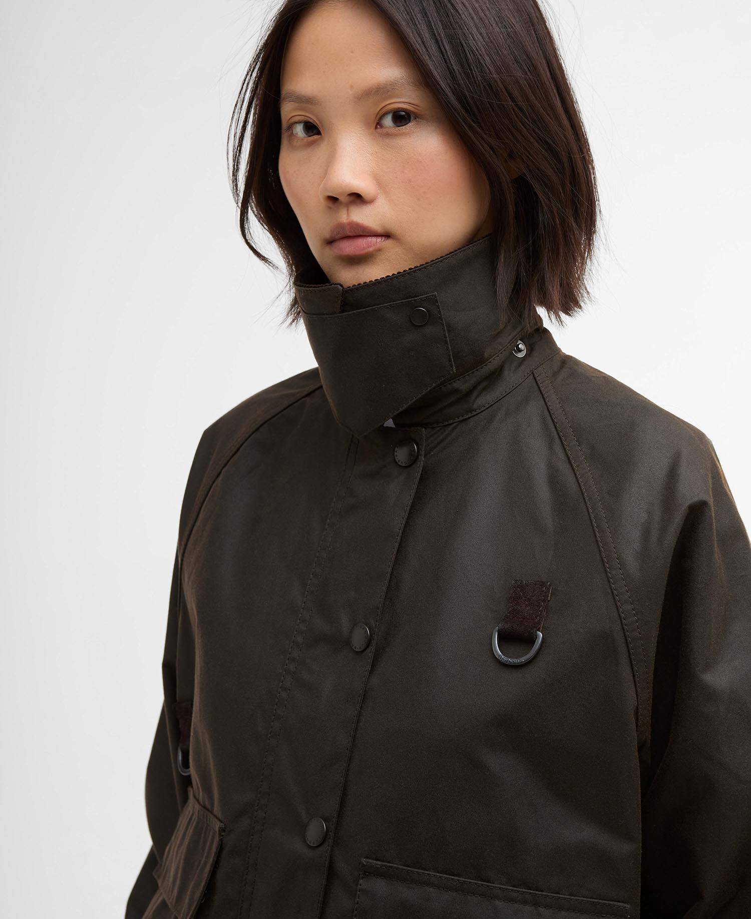 Women's Spey Waxed Jacket image number 5