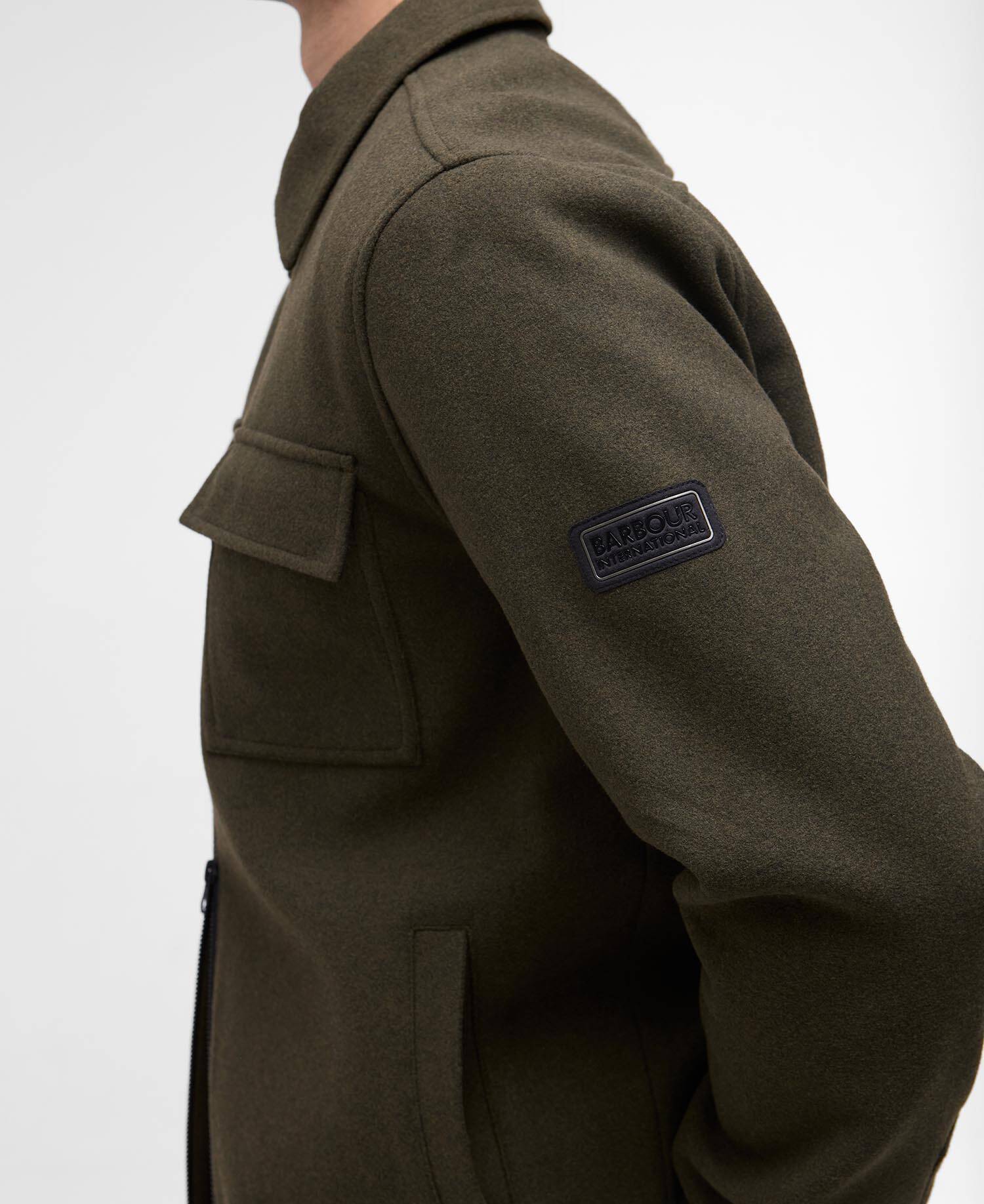 Walken Overshirt Light Sage image number 4