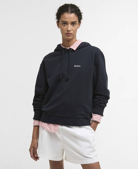Bede Oversized Hoodie Navy