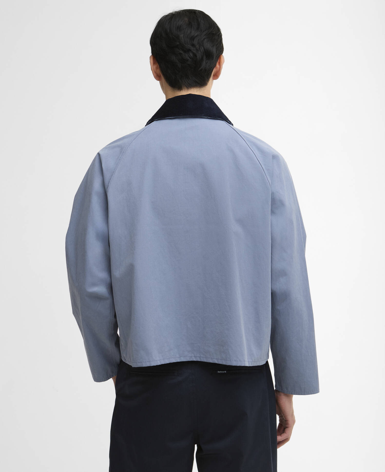 Spey Oversized Casual Jacket Washed Blue image number 2